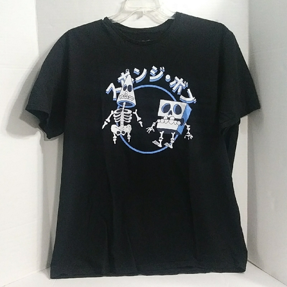 SpongeBob SquarePants Black & White Men's Graphic T-Shirt *EUC*